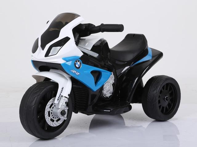 Электрический Мотоцикл BMW S1000 RR Голубой