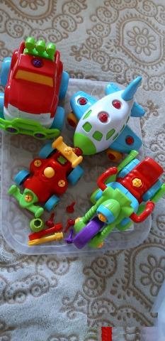 Модели конструктор. разборные самолет мотоцикл авт