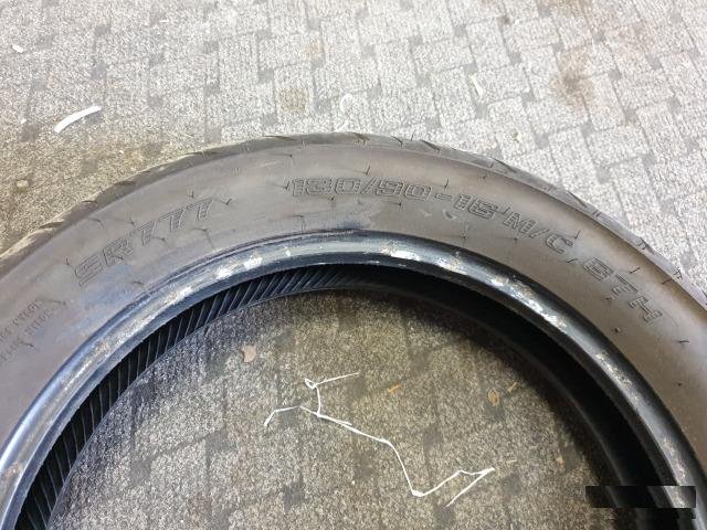 Мотошина Shinko SR777 130/90-16 Б/У