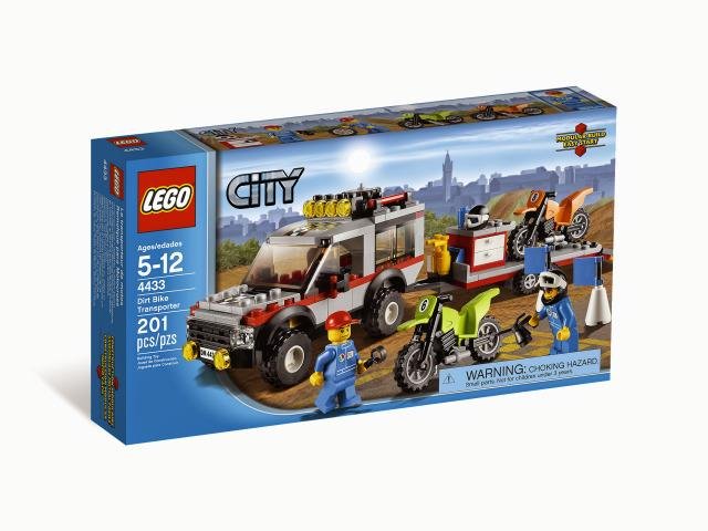 Lego 4433 - транспортёр мотоциклов