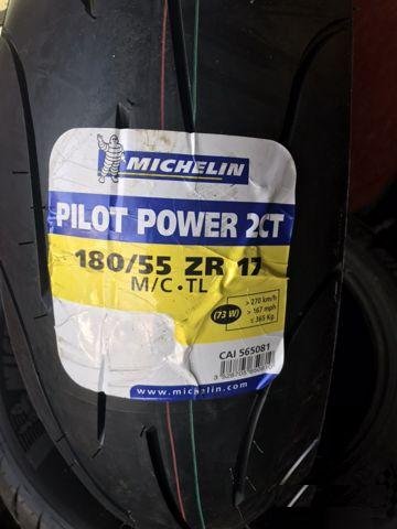 Мотошина 180 55 17 Michelin pilot power 2CT