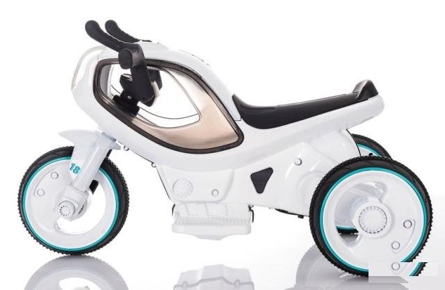 Детский Электрический Мотоцикл moto HC-1388 Белый
