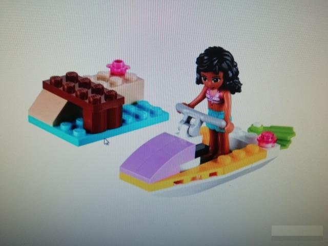 Конструктор lego Friends Водный мотоцикл Эммы