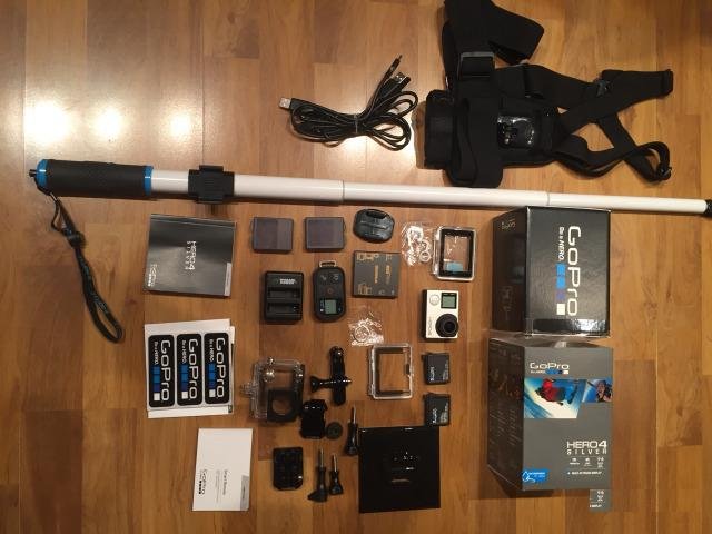 Новая GoPro Hero4 Silver экшн-камера + Доп