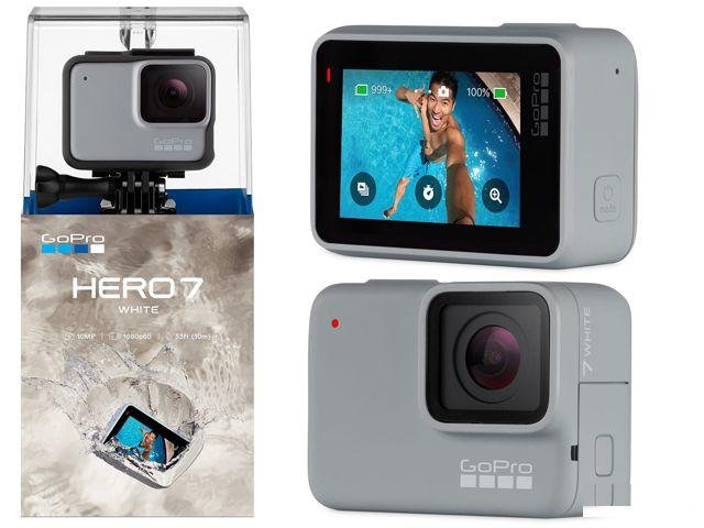 Абсолютно новая экшн видеокамера GoPro hero7 White