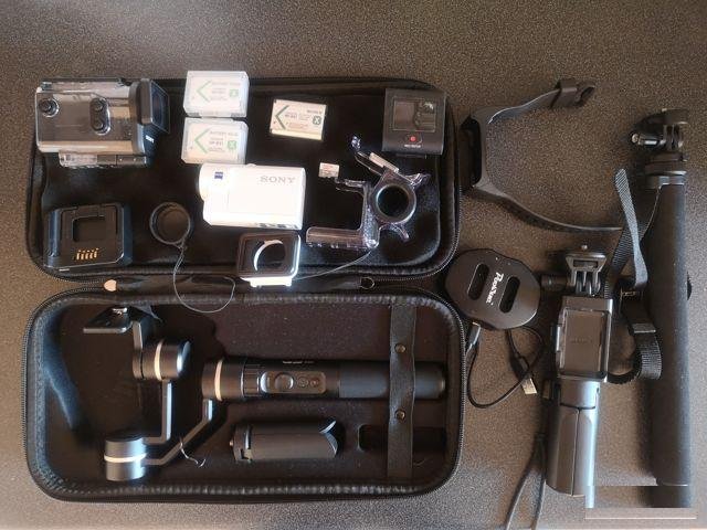 Камера Sony HDR-AS300 R +Аксессуары и Стабилизатор