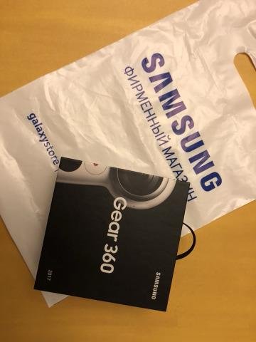 SAMSUNG Gear 360 (2017) Экшн-камера. Новая