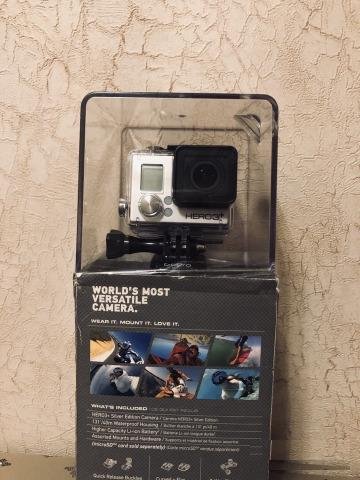 Новая Экшн-Камера GoPro Hero 3+ Silver edition