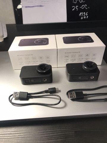 2 экшн камеры xiaomi mija 4k