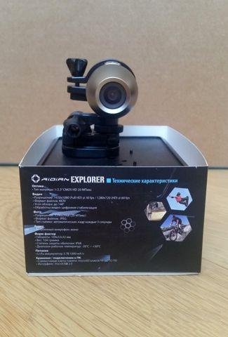 Уникальная экшн-камера Ridian Bullet HD 3 Explorer