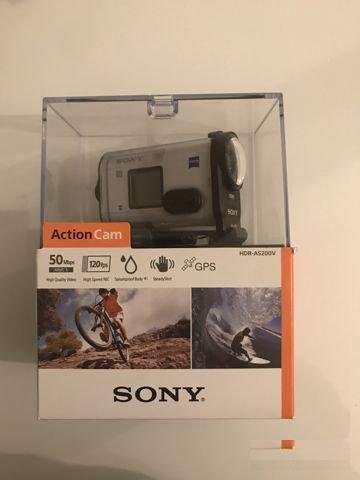 Экшн Камера sony HDR-AS200V
