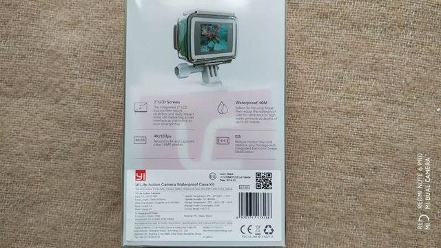 Экшн камера Xiaomi Yi Lite