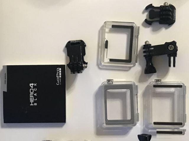 GoPro Hero 4 black + Оригинальные аксессуары
