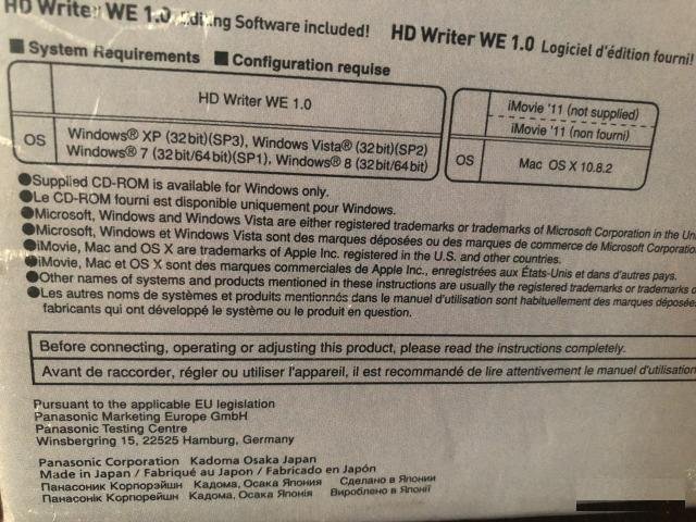 Новая Экшн-камера Panasonic HX-A100-D Ростест