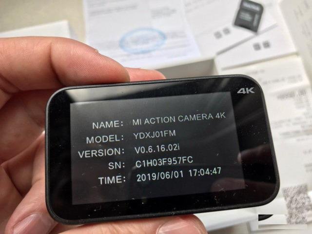 Новая Экшн камера Mi Action 4K от Xiomi