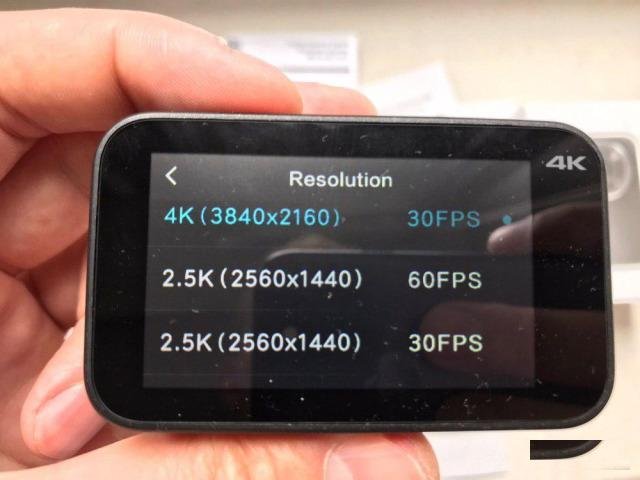 Новая Экшн камера Mi Action 4K от Xiomi
