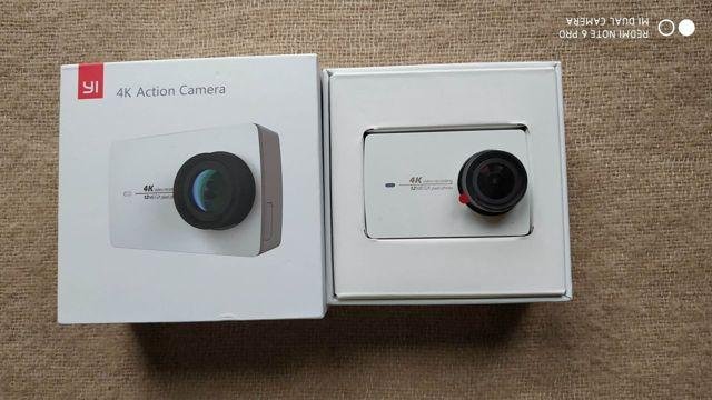 Экшн камера Xiaomi Yi 4k