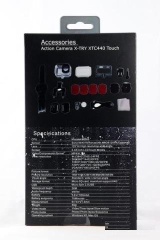 Экшн-камера X-TRY XTC442+Auto-kit