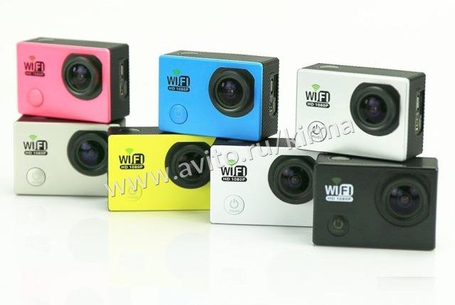 Экшн камера SJ6000 Full HD 1080P WiFi Waterproof