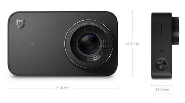 Экшн-камера Xiaomi Mijia 4K Action Camera черный