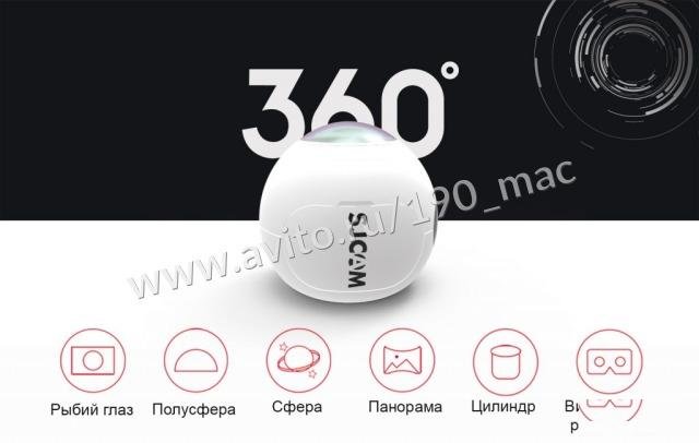 Экшн-камера sjcam SJ360
