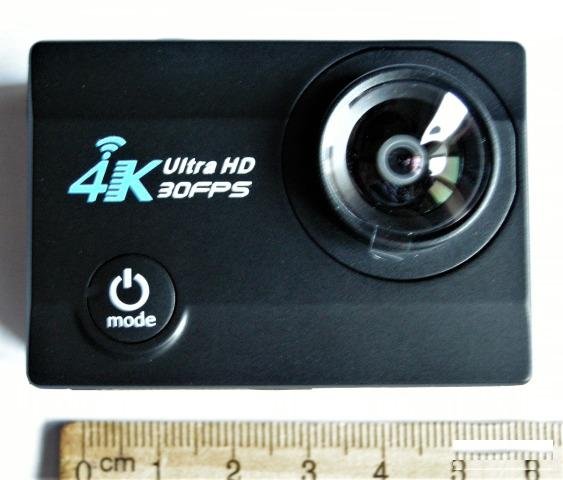 Экшн-камера 4К UltraHD в водонепроницаемом корпусe