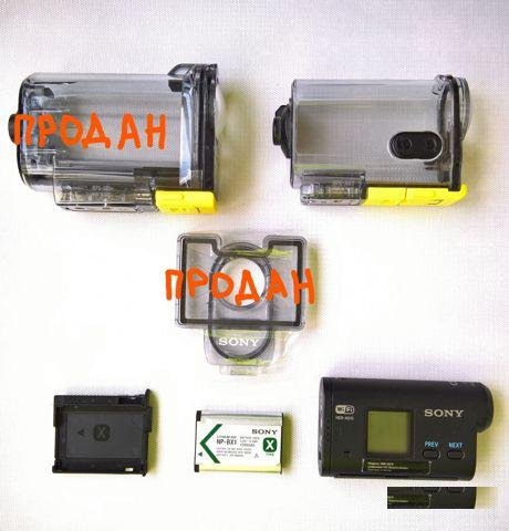 Экшн камера Sony HDR-AS-15 с аксессуарами