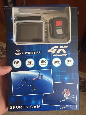 Экшн Камера wi-fi 4К ultra HD