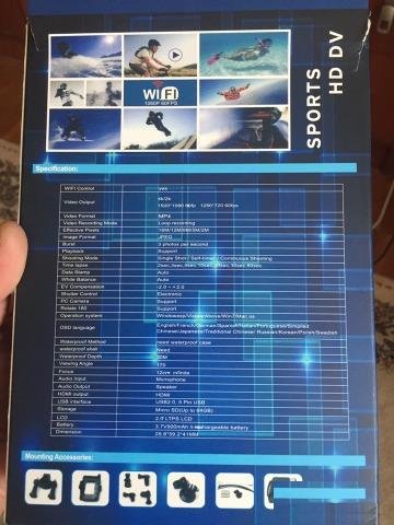 Экшн Камера wi-fi 4К ultra HD