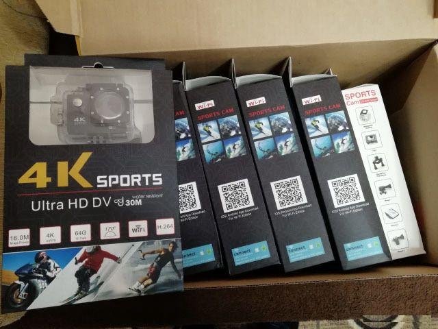 Экшн камера 4К ultra HD