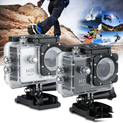 Экшн камеры HD1080 / 4К Новые с кейсом