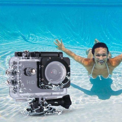 Экшн камеры HD1080 / 4К Новые с кейсом
