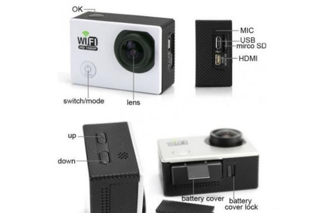 Экшн камера XPX Sports SJ6000 WiFi