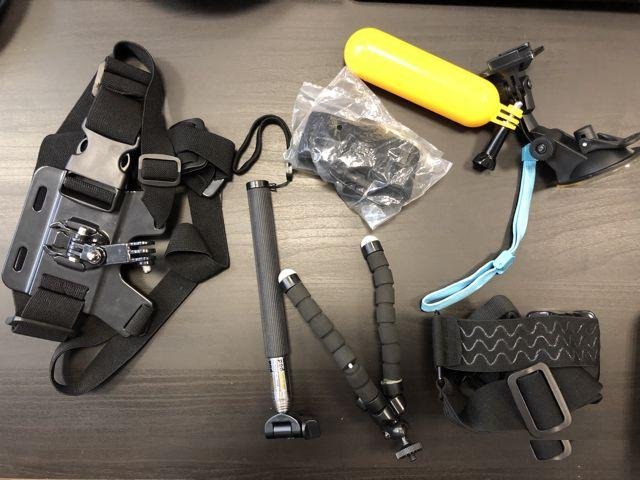 Видеокамера экшн GoPro hero + аксессуары