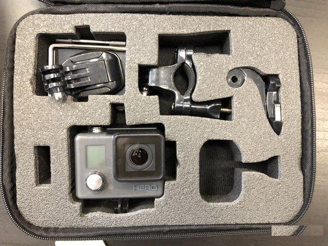 Видеокамера экшн GoPro hero + аксессуары