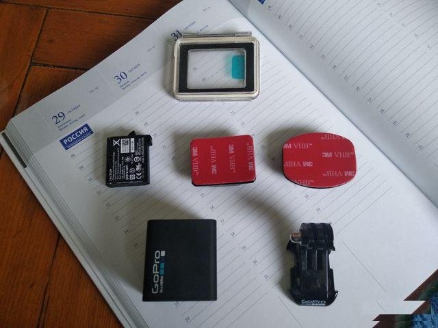 Go Pro Hero 4 Silver 2 akb