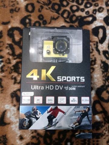 Экшн камера sj9000 wi-fi 4k ultra hd. Увеличенная