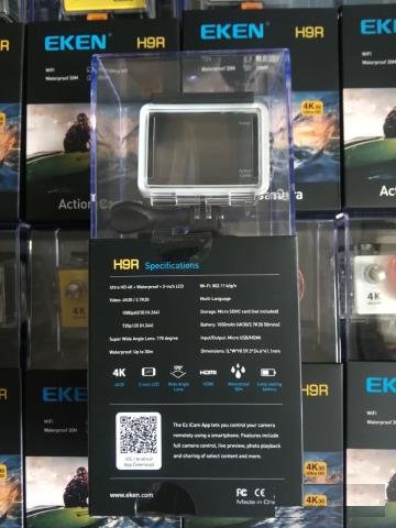 Экшн камера Eken H9R Wi-Fi с пультом Новые за