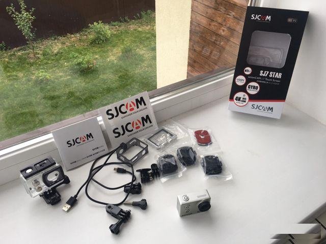 Экшн камера (аналог GoPro) sjcam SJ7star 4K wifi