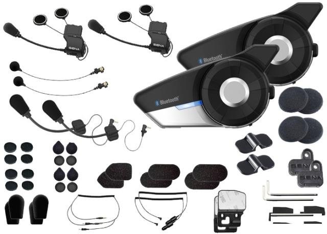Bluetooth гарнитура и интерком 20S(2 гарнитуры)