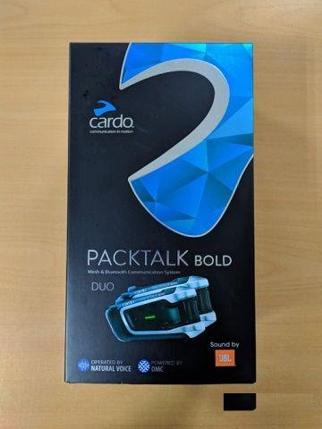 Мотогарнитура Cardo Packtalk Bold JBL DUO