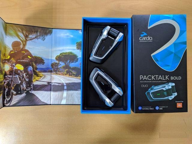 Мотогарнитура Cardo Packtalk Bold JBL DUO