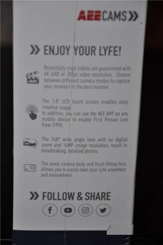AEE Lyfe Shadow (новая, запечатанная)