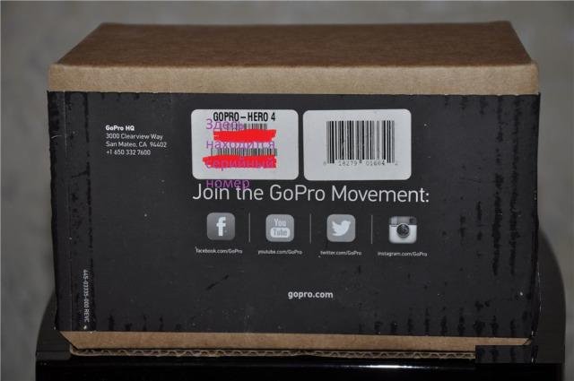 GoPro Hero 4 Black (новая, оем)
