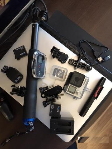 GoPro Hero 4 Silver + аксессуары