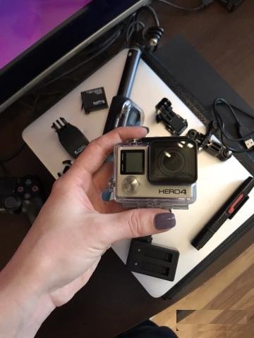 GoPro Hero 4 Silver + аксессуары