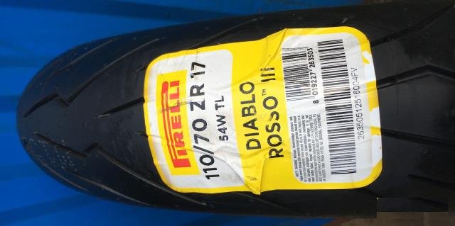 Новая Pirelli Diablo Rosso III 110-70-17