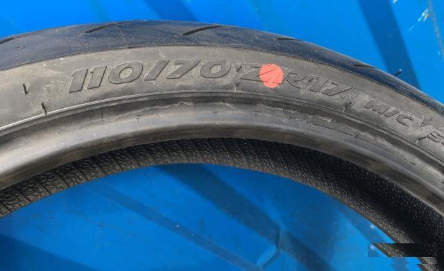 Новая Pirelli Diablo Rosso III 110-70-17