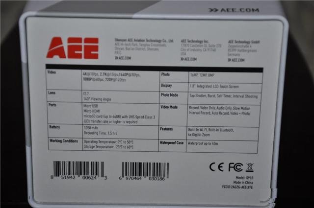 AEE Lyfe Silver (новая, запечатанная)
