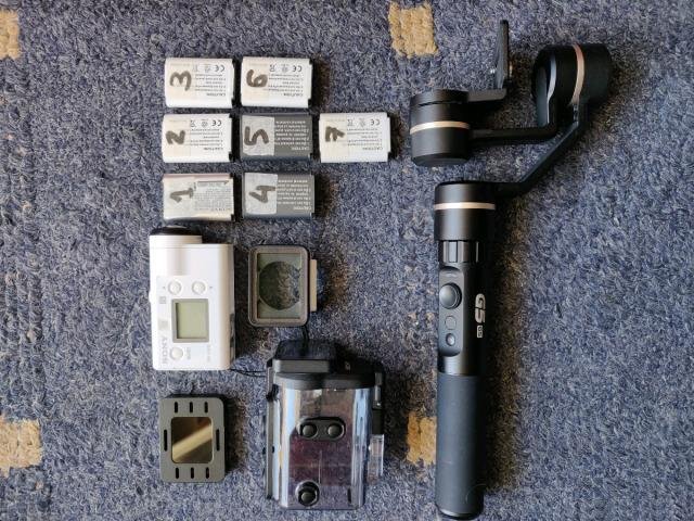 Экш-камера Sony FDR X3000 + FeiyuTech G5GS